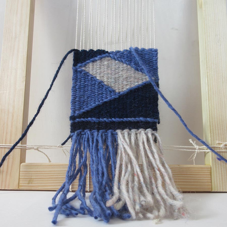 weaving on small frames