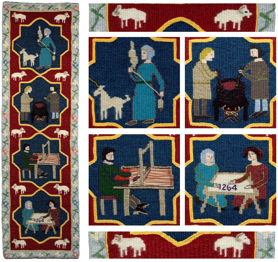 13th Century Textiles details