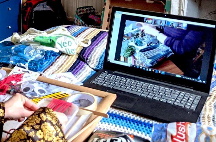 teaching online zoom